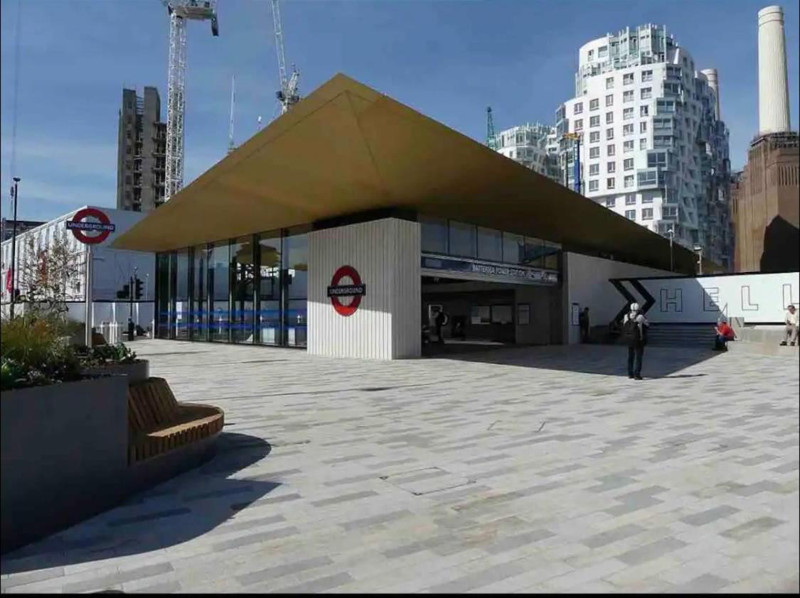 Central Location! Double Bedroom 2 Mins Walk From Battersea Power Underground Station! Лондон Экстерьер фото